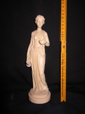 A. Santini Göttin  Figur signiert 25  cm Top