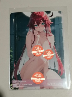 Guilty Gear Inspired Ooh la la Waifu Beauty Custom Card Jack-O Valentine