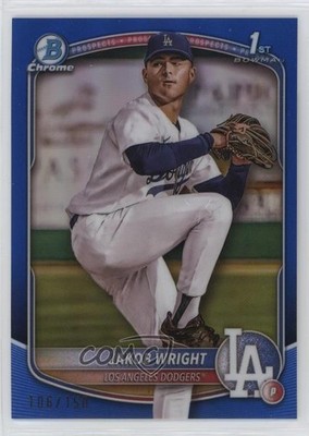 2025 Bowman Chrome Prospects Blue Refractor 106/150 Jakob Wright #BCP-143 15sd