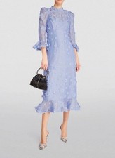 Zimmermann matchmaker Appliquéd Crystal- Embellished Midi. Size 3 (12-14au) US 6