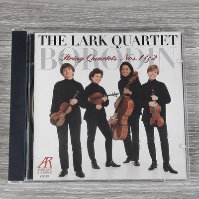 The Lark Quartet Borodin String Quartets Nos 1 & 2 CD 1995 Classical Arabesque