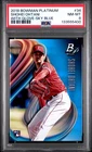 2018 BOWMAN PLATINUM WITH GLOVE-SKY BLUE #34 SHOHEI OHTANI ROOKIE RC PSA 8