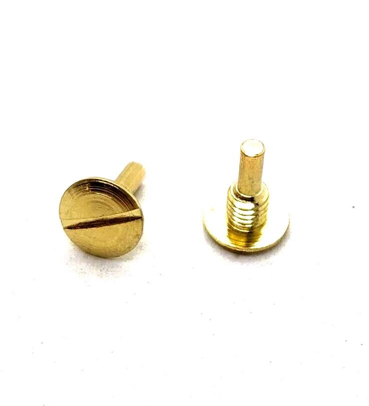 Winchester Model 12 Magazine Band Screws - 2 screws gold plated