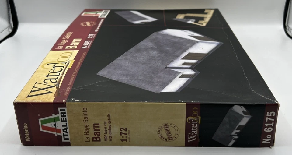 ITALERI Waterloo La Haye Sainte Barn #6175 1/72 Scale Model New Open Box 2015 - Image 4 of 4