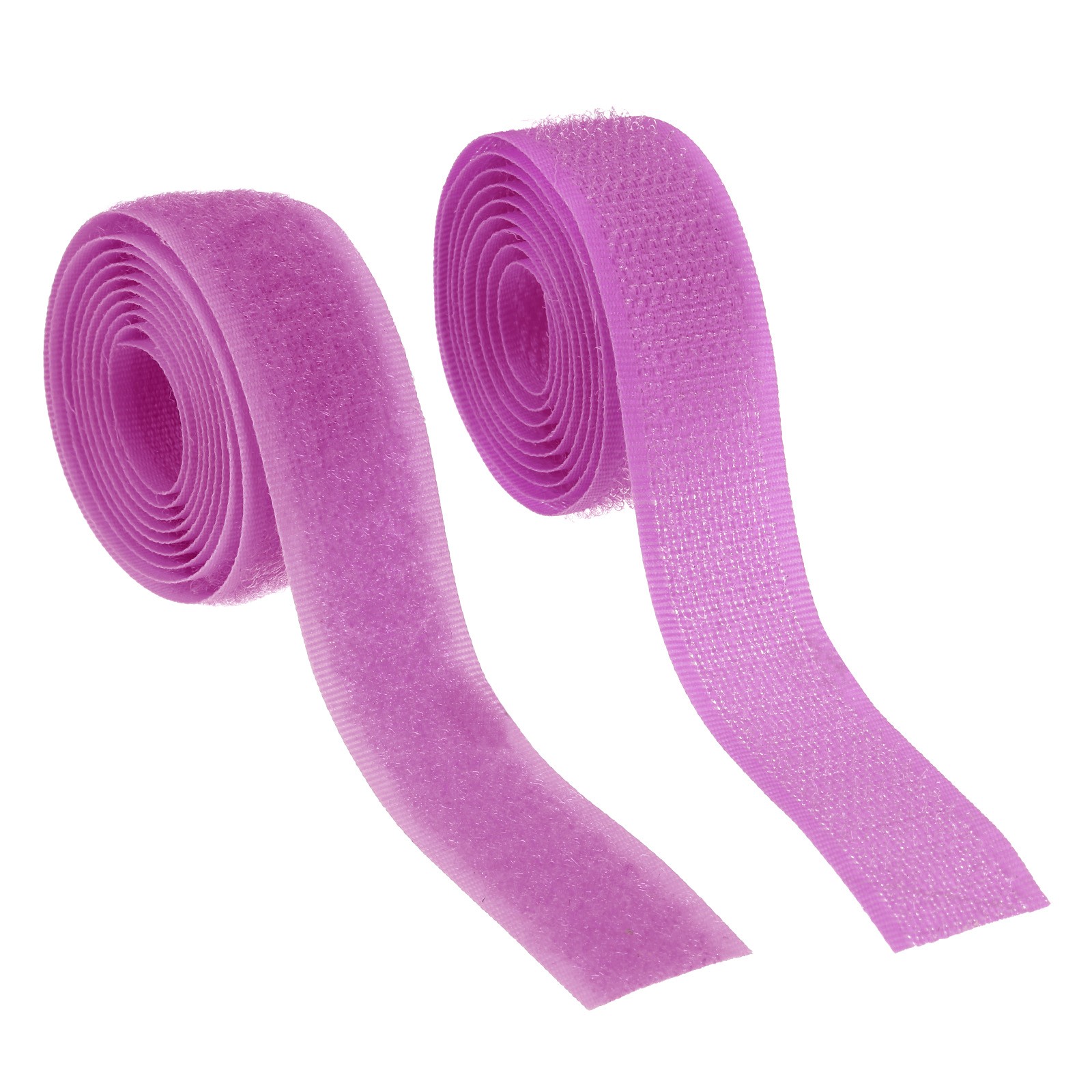 Sew-On 3/4 Inch Nylon Hook and Loop Tape 1 Yard Light Purple