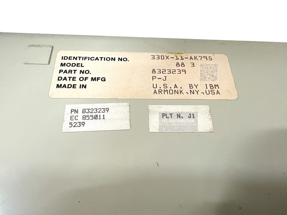 8323239 I IBM Model F 330X-11 QWERTY DA-15 Low Profile Terminal Keyboard - Image 4 of 4