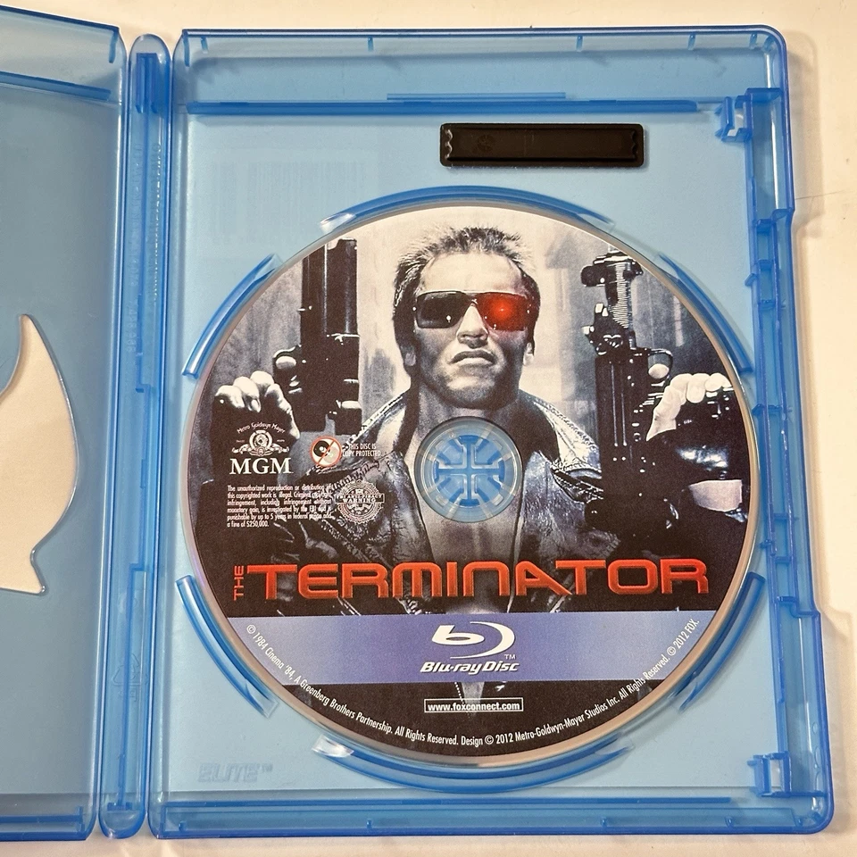 The Terminator, 1984 (Blu-Ray, 2012) Arnold Schwarzenegger, Cameron - Image 3 of 4