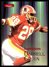 Darrell Green 1996 SkyBox Impact #189 Redskins NFL READ FREE SHIP AutographDen