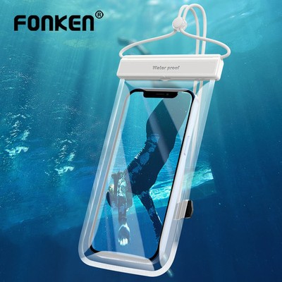  Waterproof Phone Case Pouch Bag For iPhone 13 14 Pro Max Case Swimming Dr