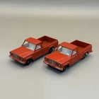 Lesney Matchbox Series No 71 Two Red Jeep Gladiator Trucks Vintage Variations