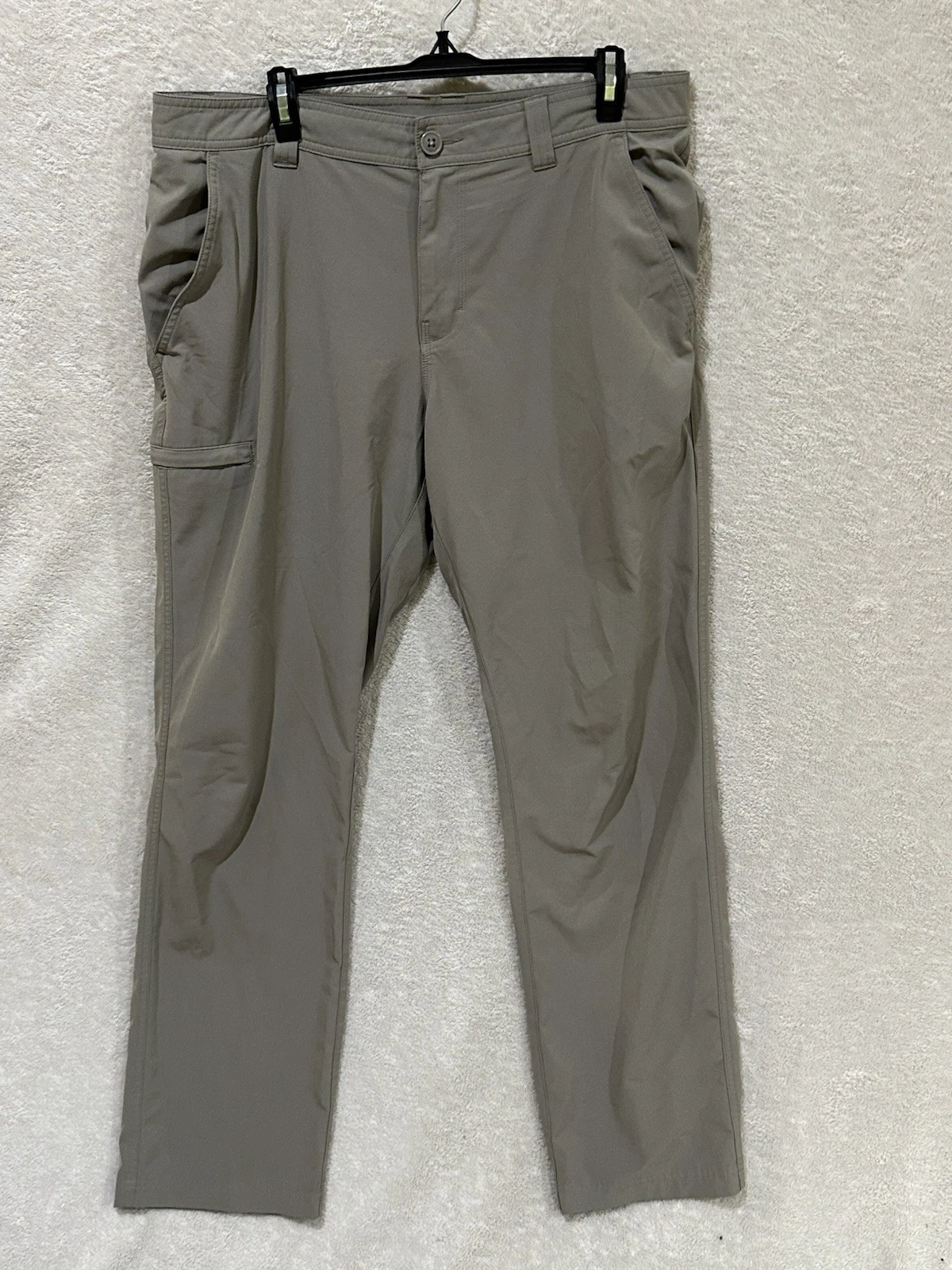 Columbia Omni Shield Men 36W 32L Khaki Pants Cargo Advanced Repellency
