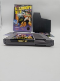 Solomon's Key (Nintendo Entertainment System NES) CIB Very Nice W/Shrink Wrap!