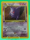 1999 Pokémon Gengar 5/62 1st Edition Fossil Holo LP WOTC Vintage