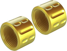 2 Pack Thread Protector for 1/2  28 .22LR, .357 and 5/8  24 - Choose Size - Al