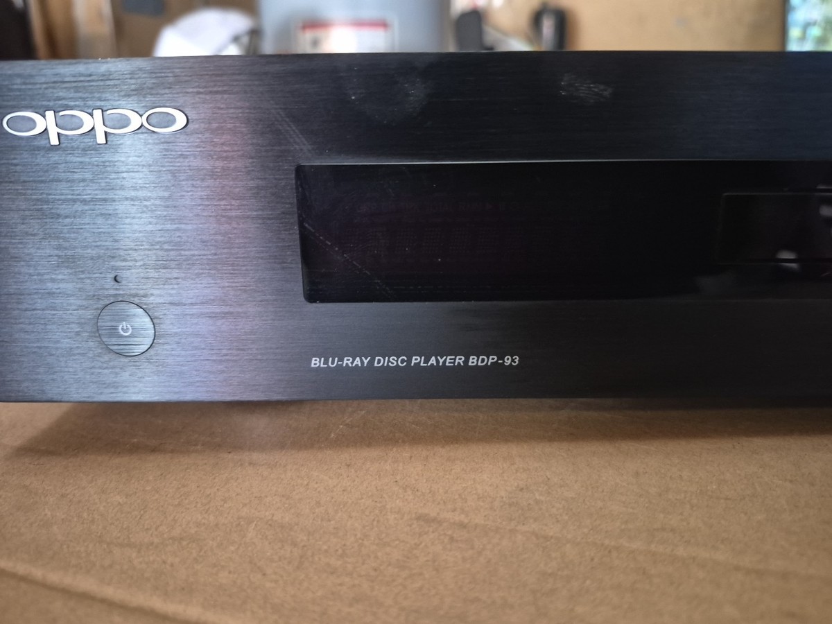 Oppo BDP-93 3D Blu-ray Player No Remote Tested & Works
