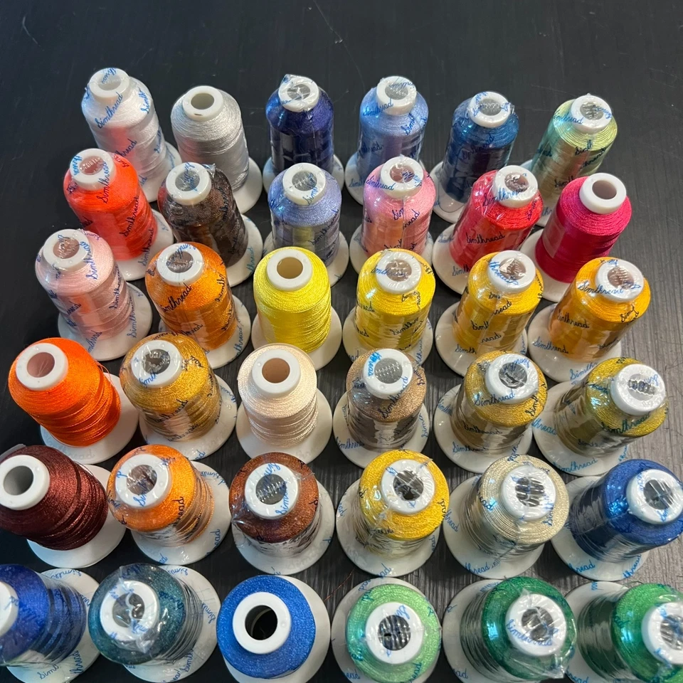59 Spools Brother Colors Embroidery Machine Thread New Brothread - Image 2 of 4