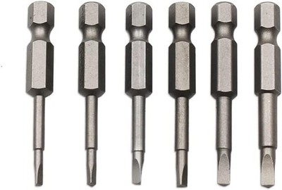 6 Piece Magnetic Triangle Screwdriver Bit Set, S2 Steel Triangular Screwdriver