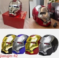 AUTOKING Iron Man MK5 Helmet 1:1 Wearable JARVIS Voice Control Cosplay Mask Gift