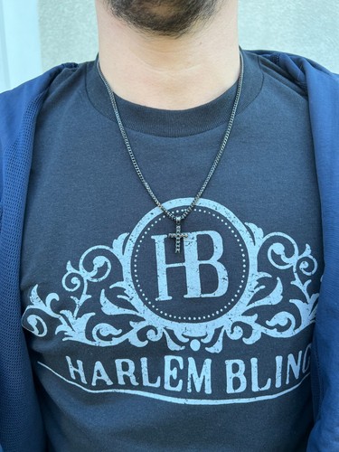 Colgante Cruz Helada Plata 925 Real MOISSANITA 1" Negro Pasa Probador GRA - Imagen 10 de 10