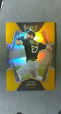 2022 Panini Select Premier Level Gold Prizm #143 Lucas Giolito White Sox #d 8/10