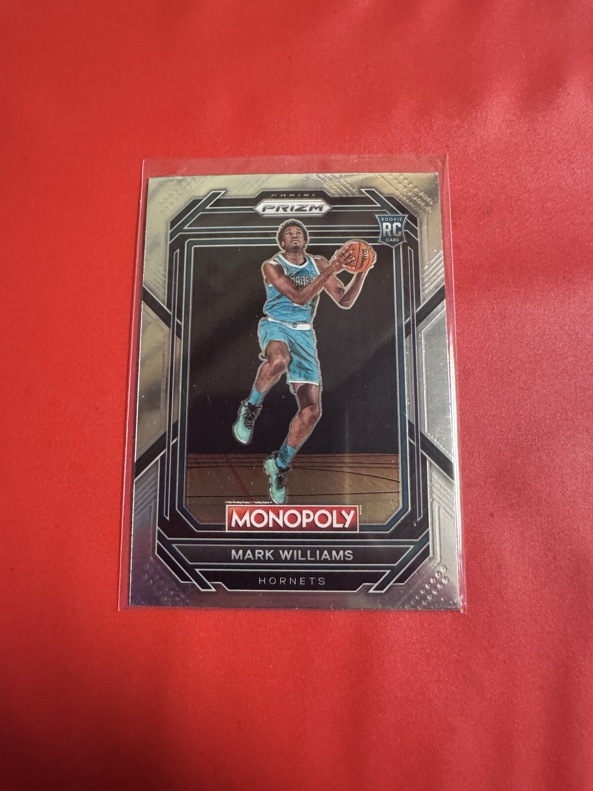 2022-23 Panini Monopoly Prizm Basketball Mark Williams #12 RC