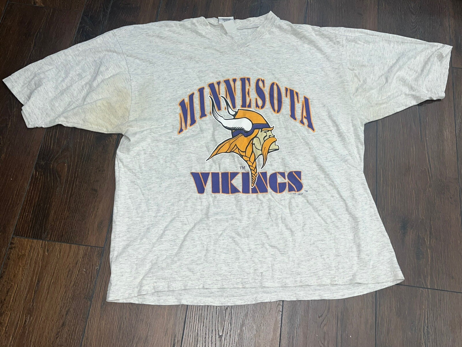 Vintage 1998 John Randle #93 Minnesota Vikings NFL T-Shirt Size XL