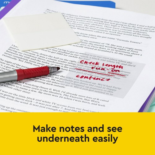 Post-it® Transparente Notizen 600-TRSPT-10PK - Bild 5 von 10