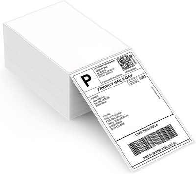 Versandaufkleber 4×6 DHL Etiketten 500 Stück 10.2 x 15.2 cm Thermopapier Vers...