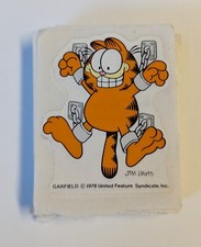 Vintage GARFIELD in CHAINS 1978 3" Sticker Dakin RARE 80s Bulk 64 Pieces