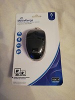 Mediarange 3-Tasten-Maus - Usb 2.0 - Neuware