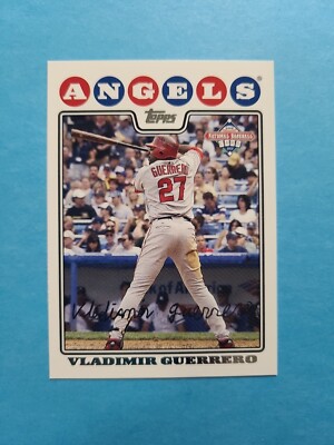 VLADIMIR GUERRERO 2008 TOPPS NATIONAL BASEBALL CARD DAY # 5 G2847