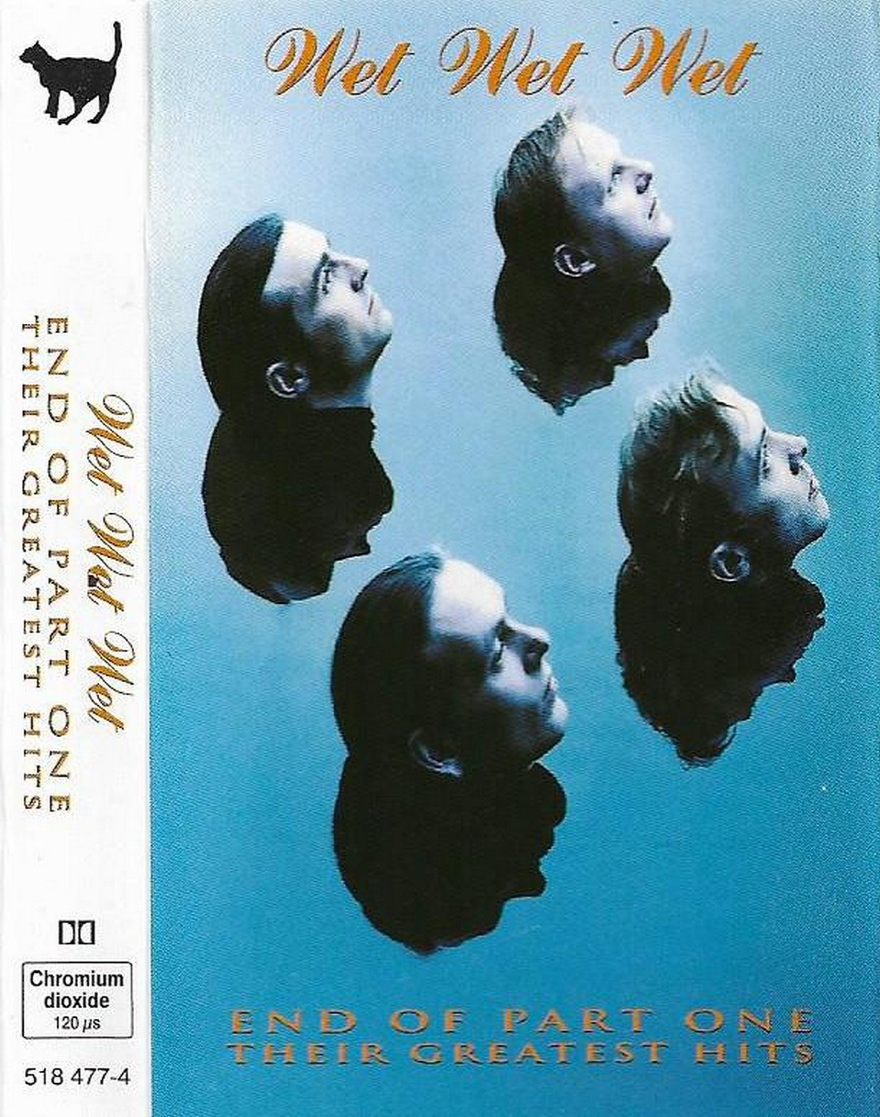 WET WET WET END OF PART ONE GREATEST HITS CASSETTE ALBUM SOFT ROCK POP ROCK 18TR
