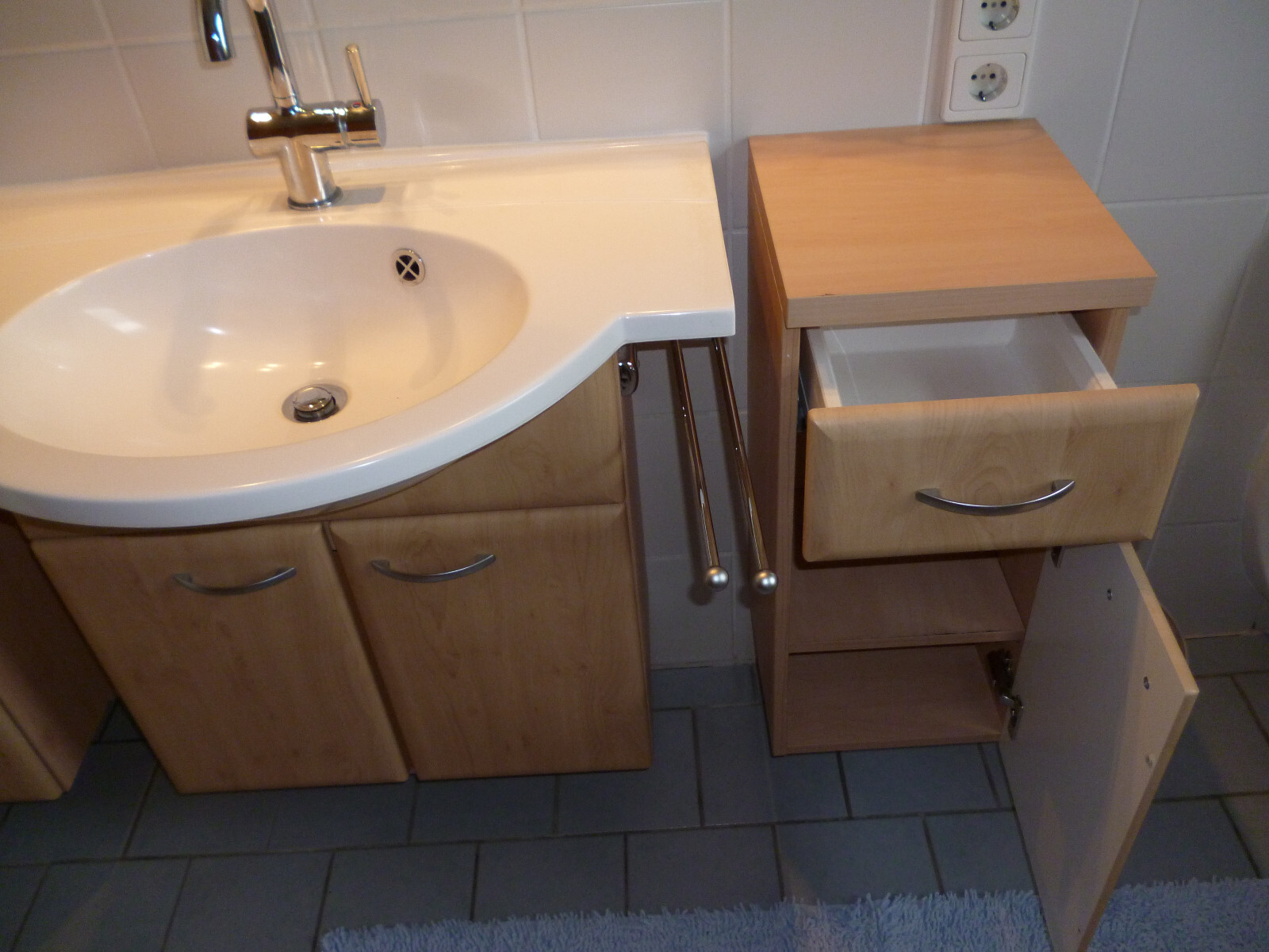 badmöbel set mit waschbecken eBay