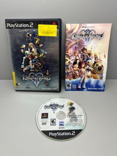 Jeu Kingdom Hearts II Pour PlayStation 2 - Version PAL FR Complète, En Bon état