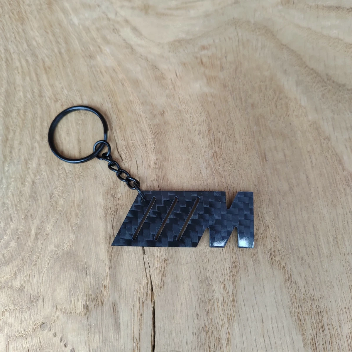 BMW Motorsport Design Porte-Clé Carbone Keyring Keychain Carbon Original