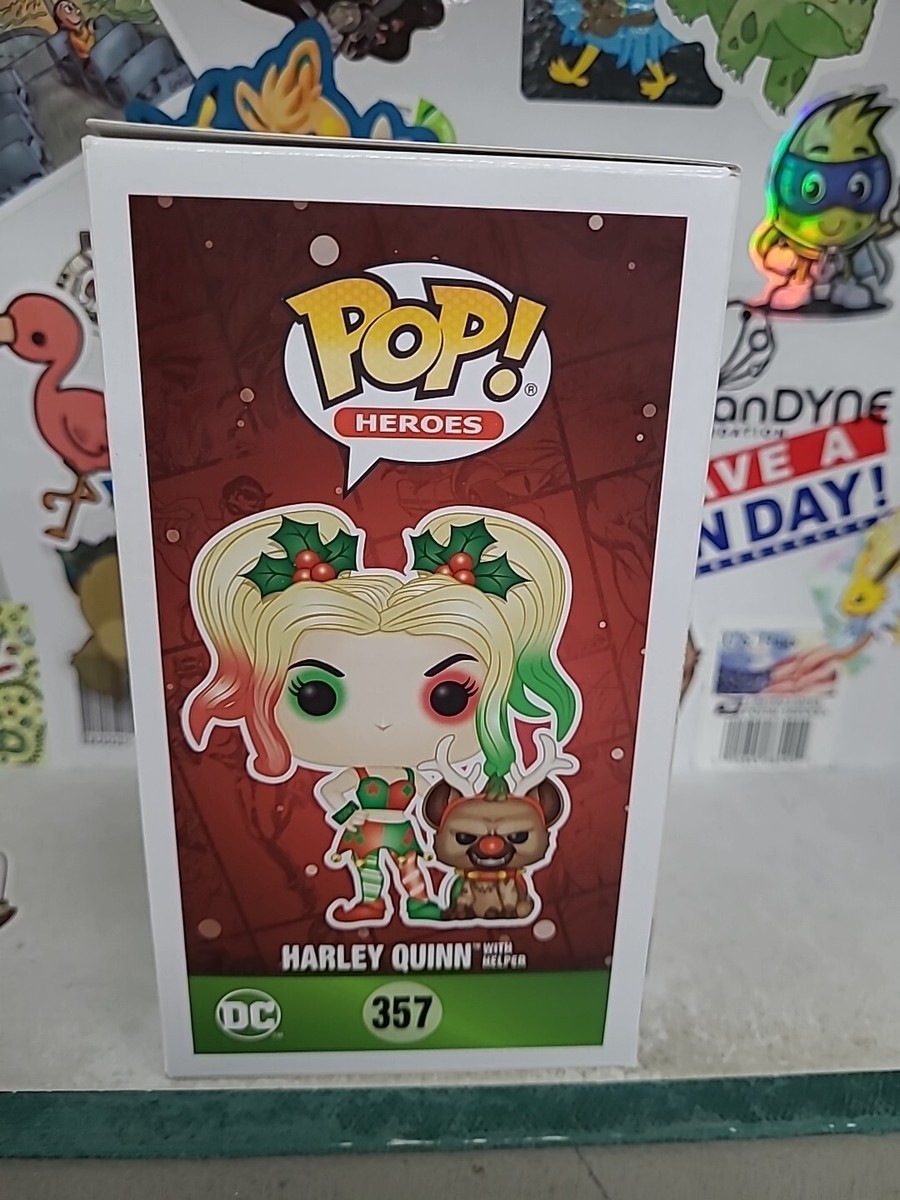 Funko Pop! DC Heroes Harley Quinn With Helper #357 Vinyl Figure | eBay