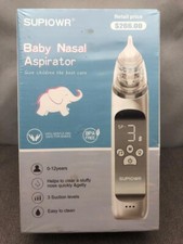 Supiowr Nasal Aspirator for Baby, Baby Nose Suction Device