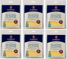 Guardsman 462700 5 pack Ultimate Cotton Reusable Lint Free Dusting Cloths (6)