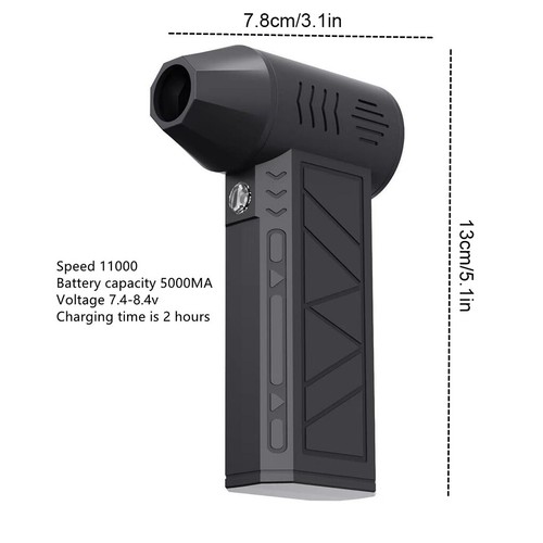 Desktop Fan With Support For QC15W Fast Charging Surpass-fast Charging Turbofan - Picture 2 of 7