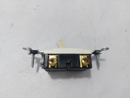 Leviton CSB1-15I Toggle Switch 15A 120/277V AC/CA - Lot of 10PCS - Picture 5 of 6
