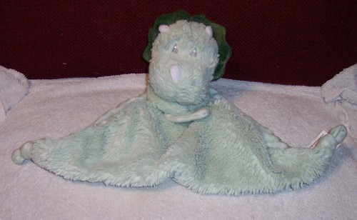 Kellytoy Dino Dinosaurier Lovey Sicherheitsdecke Rassel Plüsch Baby Spielzeug weich 2019 - Bild 2 von 2