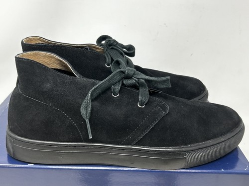 Stivaletti Polo Ralph Lauren Chukka Uomo 11 D Nero Scamosciato Joplin - Foto 2 di 6