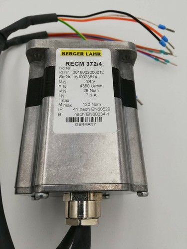 Berger Lahr Motore RECM 372/4 Id.Nr. 0018002000012 - Foto 2 di 2