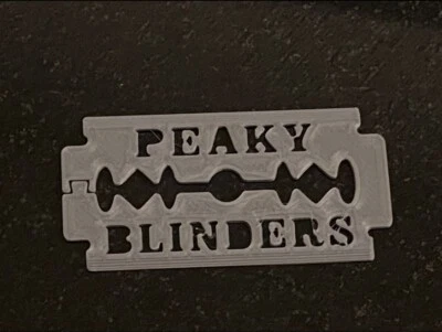 CRAIGINUK Peaky Blinders plastic razor blade for cap Fancy dress