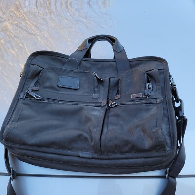 TUMI トゥミ　tumi 26141DH TUMI 26141DH Expandable Organizer Briefcase Black (K-152733)