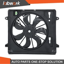 Labwork 6 Blade Radiator Cooling Fan 55056642AB for Jeep Wrangler 3.8L with A/C