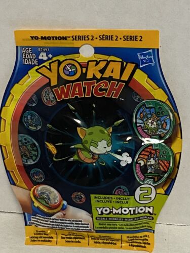 Yo-Kai Watch Yo-Motion Series 1 YoKai 1 Blind Pack 2 Medals Hasbro NEW  Sealed