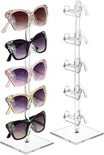 Organizador De Gafas De Sol Espejuelos Lentes 2 Pcs Acrilico Hombre Mujer
