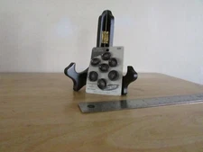 Lot of 3 Jewel Tone Gray Buttons New on Card 3/4" Plastic Washable Dry Cln Italy