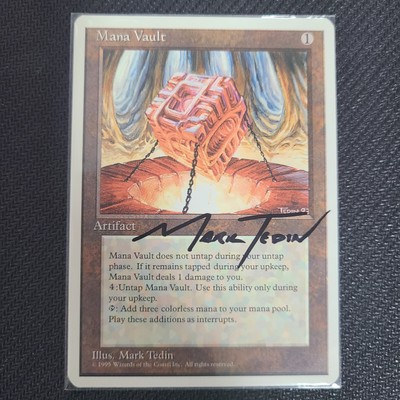 MTG Magic the Gathering- Mana Vault Artist Proof- Near Mint 